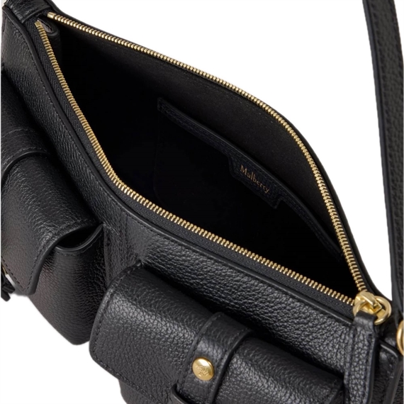 Mulberry Mini Roxanne Shoulder Bag Black